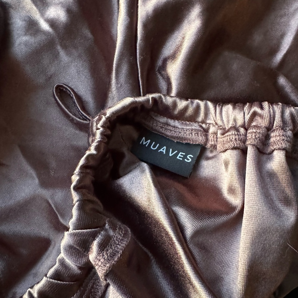 Mauves Ultra-Lite All Satin Hair Wrap - Woodrose - Picture 4 of 6